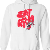 Eat Sleep Yo-yo Repeat Funny Vintage Retro Style Yoyo Fan Hoodie - White