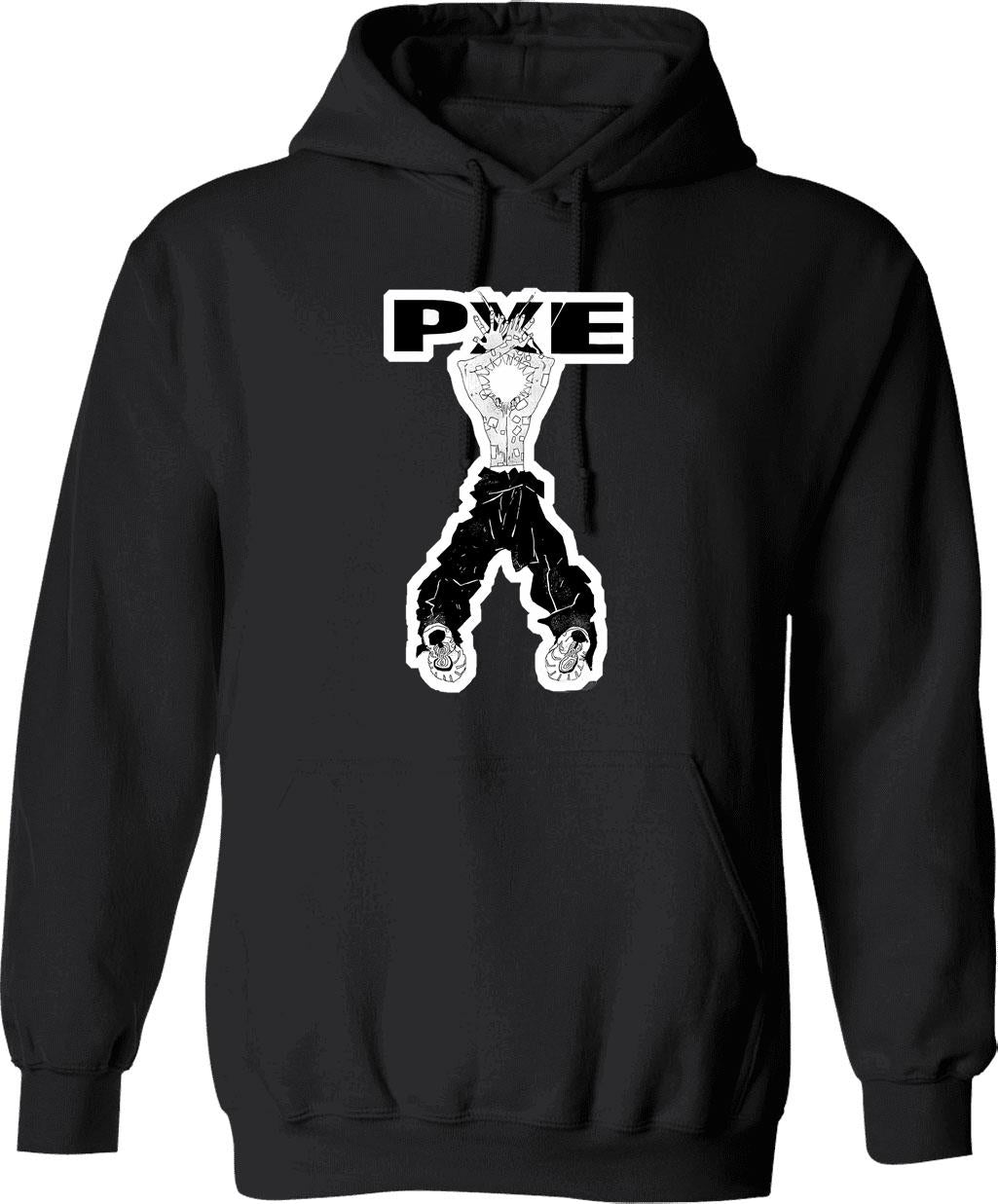Eat Your Greens Hoodie - Retro Graphic Pullover Hoodie for Men & Women - Black