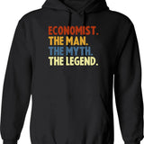 Ecco2k Pxe Logo Hoodie - Retro Graphic Pullover Hoodie for Men & Women - Black
