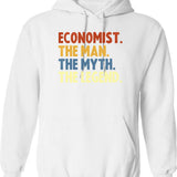 Ecco2k Pxe Logo Hoodie - Retro Graphic Pullover Hoodie for Men & Women - White