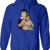 Economist The Man The Myth The Legend Hoodie - Blue