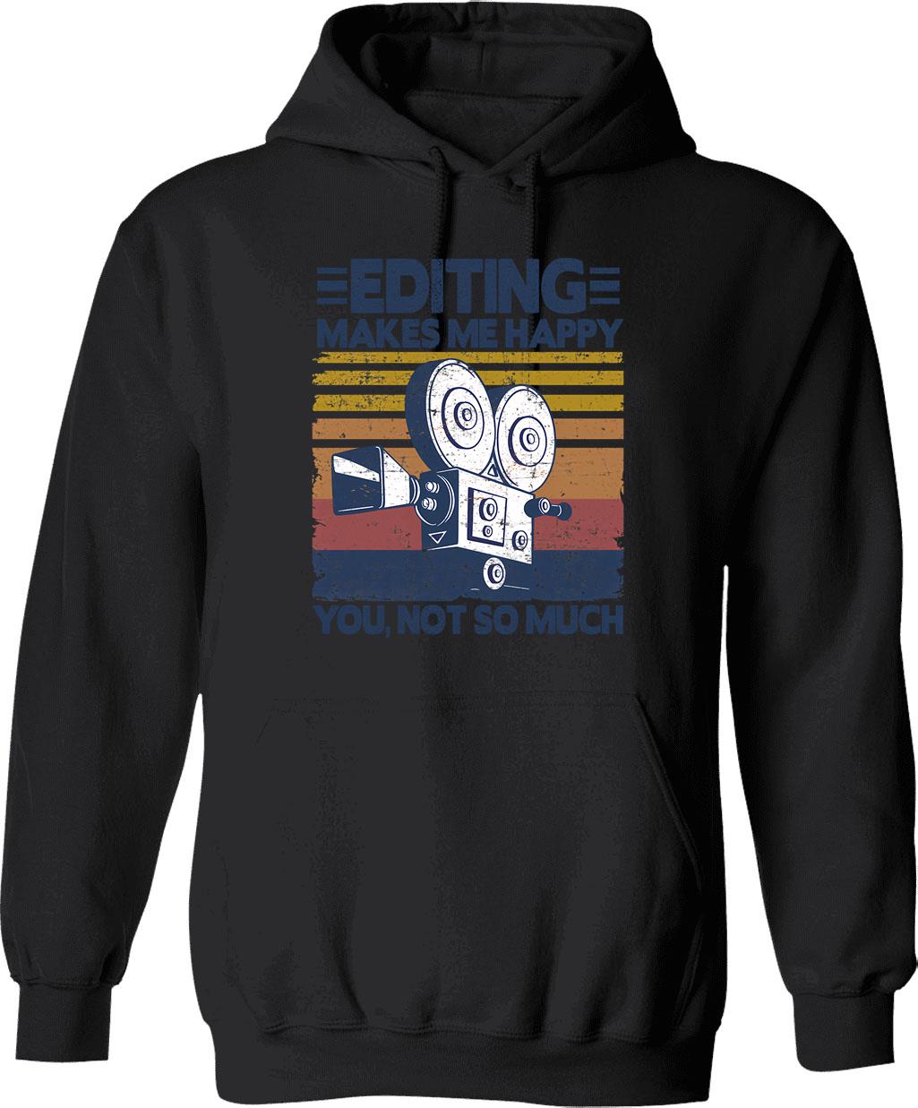 Edgar Allen Poe Pop Art Hoodie - Retro Graphic Pullover Hoodie for Men & Women - Black