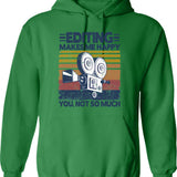 Edgar Allen Poe Pop Art Hoodie - Retro Graphic Pullover Hoodie for Men & Women - Green