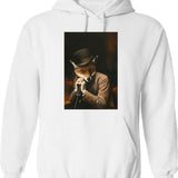 Education Is Important But Motocross Is Importanter Funny Motocross Hoodie - White
