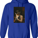 Education Is Important But Motocross Is Importanter Funny Motocross Hoodie - Blue
