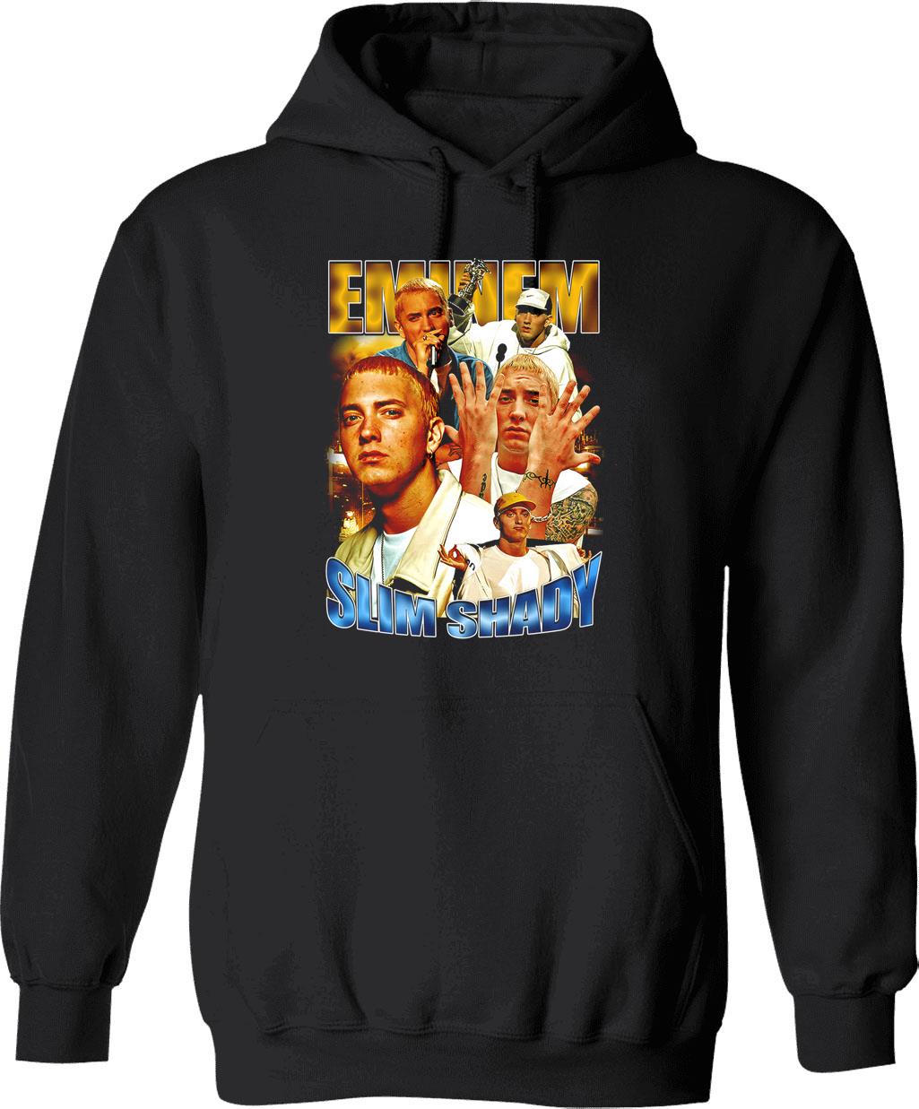 Eemjjnem0011 Hoodie - Retro Graphic Pullover Hoodie for Men & Women - Black