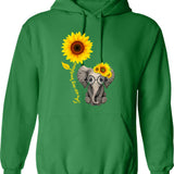 Electrophysiology Hoodie - Retro Graphic Pullover Hoodie for Men & Women - Green