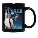 Elliot Stabler 90S Inspired Vintage Homage Black Coffee Mug, Gift Coffee Mug - Black