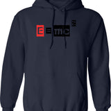 Embarrassed By Dishpan Hands Hoodie - Retro Graphic Pullover Hoodie for Men & Women - Navy
