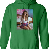 Emma Watson (2) Graphic Pullover Hoodie - Green