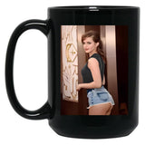 Emma Watson (3) Black Coffee Mug, Gift Coffee Mug - Black
