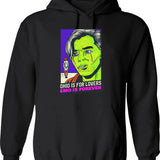 Emjnem001 Hoodie - Retro Graphic Pullover Hoodie for Men & Women - Black
