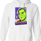 Emjnem001 Hoodie - Retro Graphic Pullover Hoodie for Men & Women - White