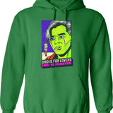 Emjnem001 Hoodie - Retro Graphic Pullover Hoodie for Men & Women - Green