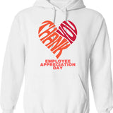 Emotional Support Human Do Not Pet Hoodie - White