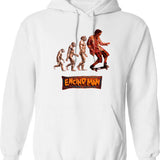 Encino Man Graphic Pullover Hoodie - White