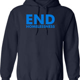 Encourage Homosexualities Hoodie - Retro Graphic Pullover Hoodie for Men & Women - Navy