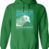 End The Fed Vintage Hoodie - Retro Graphic Cosy Pullover - Green