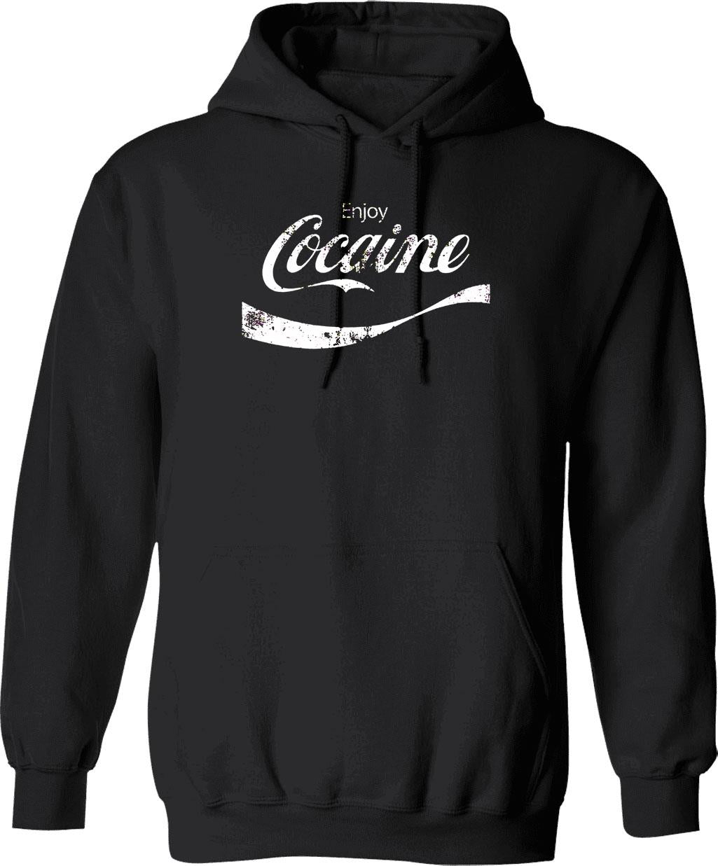 Enjoy Bouldering Hoodie - Retro Graphic Pullover Hoodie for Men & Women - Black