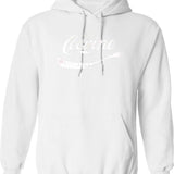 Enjoy Bouldering Hoodie - Retro Graphic Pullover Hoodie for Men & Women - White