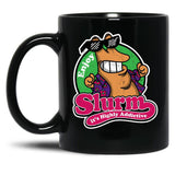 Enjoy Slurm Black Coffee Mug, Gift Coffee Mug
