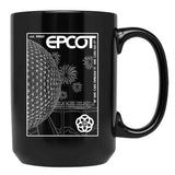 Epcot Center. Black Coffee Mug, Gift Coffee Mug