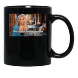 Erika Jayne Black Coffee Mug, Gift Coffee Mug - Black