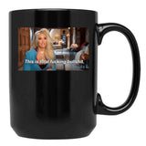 Erika Jayne Black Coffee Mug, Gift Coffee Mug