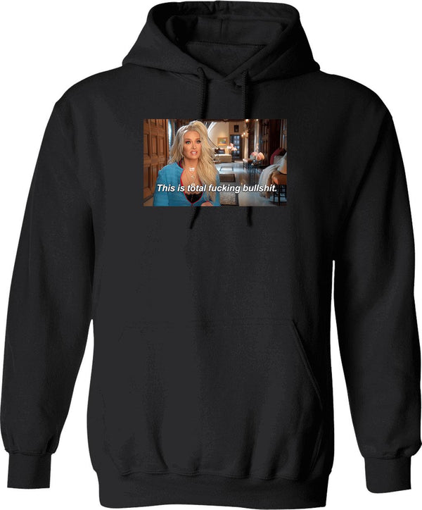Erika Jayne Graphic Pullover Hoodie - Black