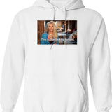 Erika Jayne Graphic Pullover Hoodie - White