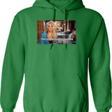 Erika Jayne Graphic Pullover Hoodie - Green