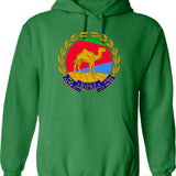 Erin Go Bragh Hoodie - Retro Graphic Pullover Hoodie for Men & Women - Green