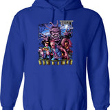 Ernest Scared Stupid Horror Movie Vintage 90S Graphic Pullover Hoodie - Blue