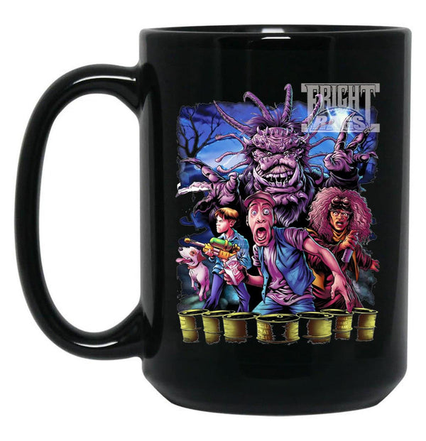 Ernest Scared Stupid Horror Movie Vintage 90s Classic Black Coffee Mug, Gift Coffee Mug - Black