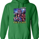 Ernest Scared Stupid Horror Movie Vintage 90s Classic Graphic Pullover Hoodie - Green