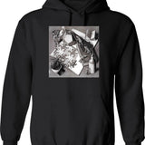 Eritrea Design Hoodie - Retro Graphic Pullover Hoodie for Men & Women - Black