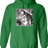 Eritrea Design Hoodie - Retro Graphic Pullover Hoodie for Men & Women - Green