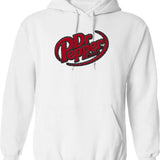 Est 1885 Dr Pepper Graphic Pullover Hoodie - White