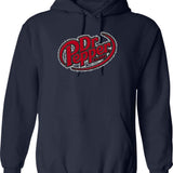 Est 1885 Dr Pepper Graphic Pullover Hoodie - Navy