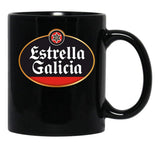 Estrella Galicia for Fans Black Coffee Mug, Gift Coffee Mug - Black