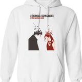 Eternal Optimist Hoodie - Retro Graphic Pullover Hoodie for Men & Women - White