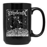 Ethel Cain Vintage Retro Black Coffee Mug, Gift Coffee Mug
