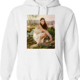 Ethel Cain (2) Graphic Pullover Hoodie - White