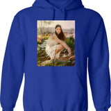 Ethel Cain (2) Graphic Pullover Hoodie - Blue