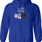 Everwhore Hoodie - Retro Graphic Pullover Hoodie for Men & Women - Blue