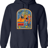 Every Move Must Have A Purpose - Cool 3d Chess Hoodie - Navy