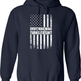 Everything Will Kill You So Choose Something Fun Hoodie - Navy