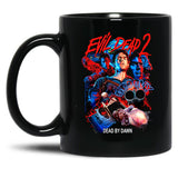 Evil Dead 2 Groovy Black Coffee Mug, Gift Coffee Mug