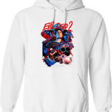 Evil Dead 2 Groovy Graphic Pullover Hoodie - White