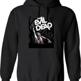 Evil Dead (1) Hoodie - Retro Graphic Pullover Hoodie for Men & Women - Black